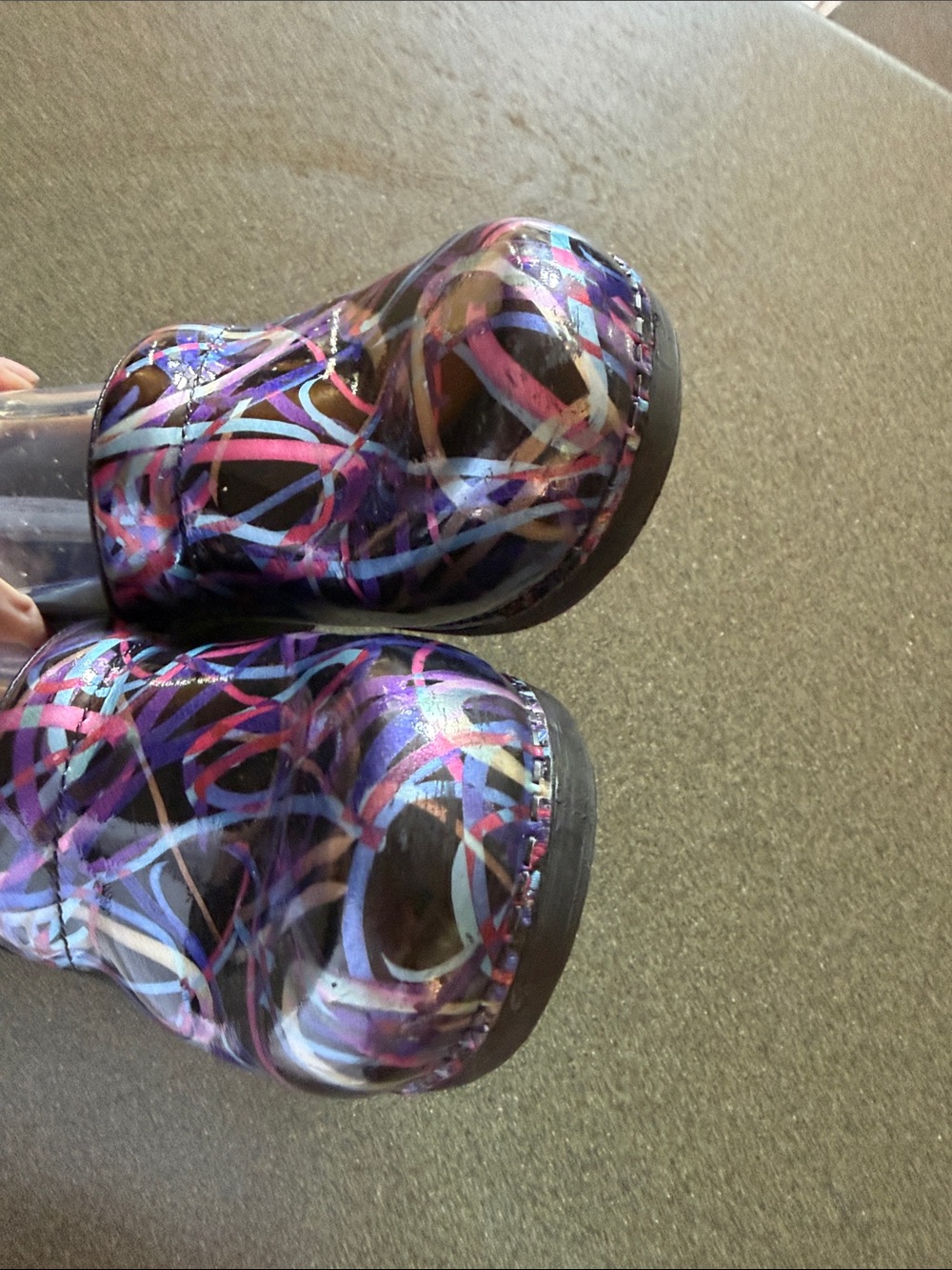 Dansko XP 2.0 Ribbon Patent Clog Professional Rocker Sz 39 - Picture 6 of 12